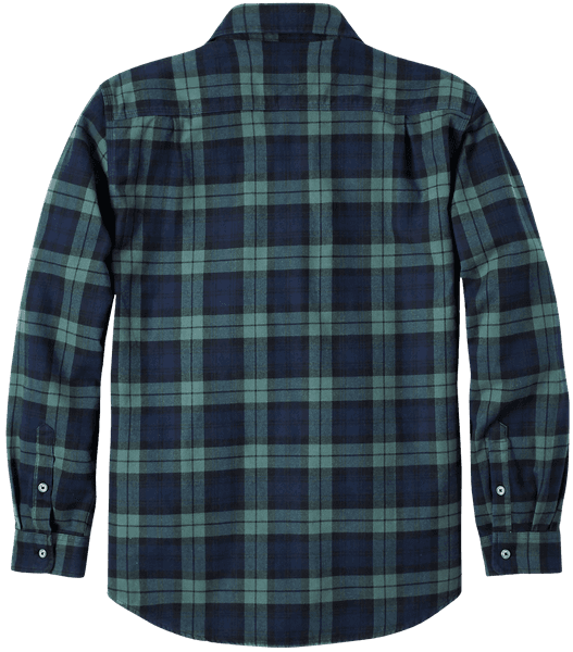 Carhartt M's Heavy Flannel L/S Plaid Shirt Frosted Balsam, view: 1