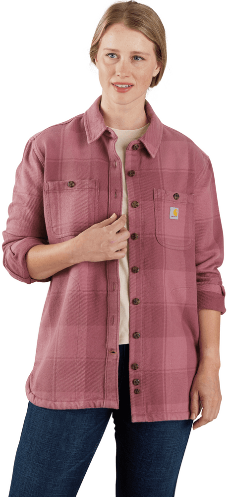 Carhartt W's Loose Fit Twill Shirt Jacket Woodrose, view: 2