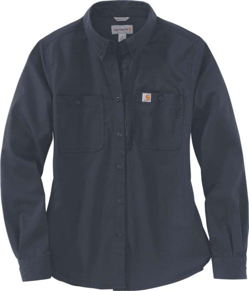 Carhartt W's Rugged Professional L/S Shirt Navy, view: 0