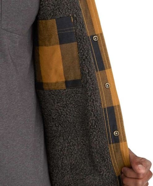 Carhartt M's Hubbard Sherpa Lined Shirt Jac North Woods, view: 1