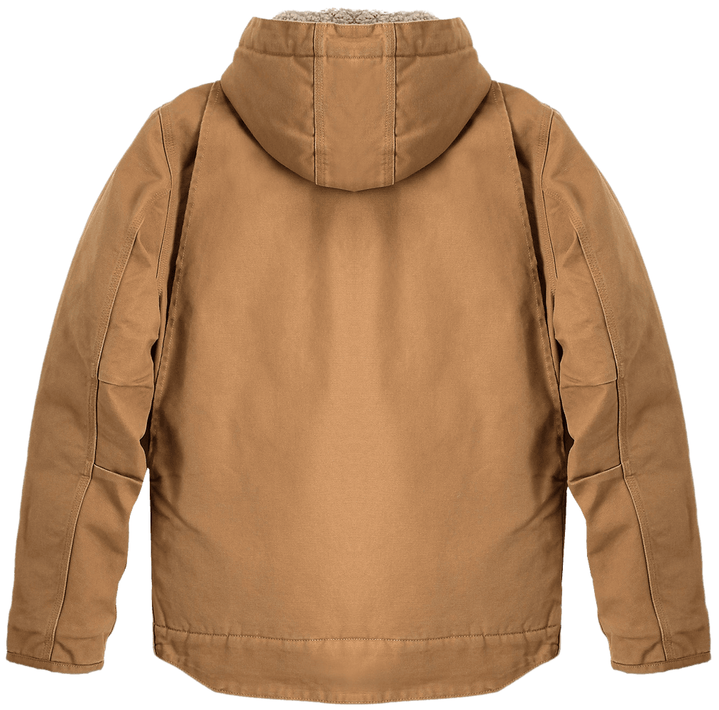 Carhartt M's Washed Duck Sherpa Lined Jacket Carhartt® Brown, view: 1