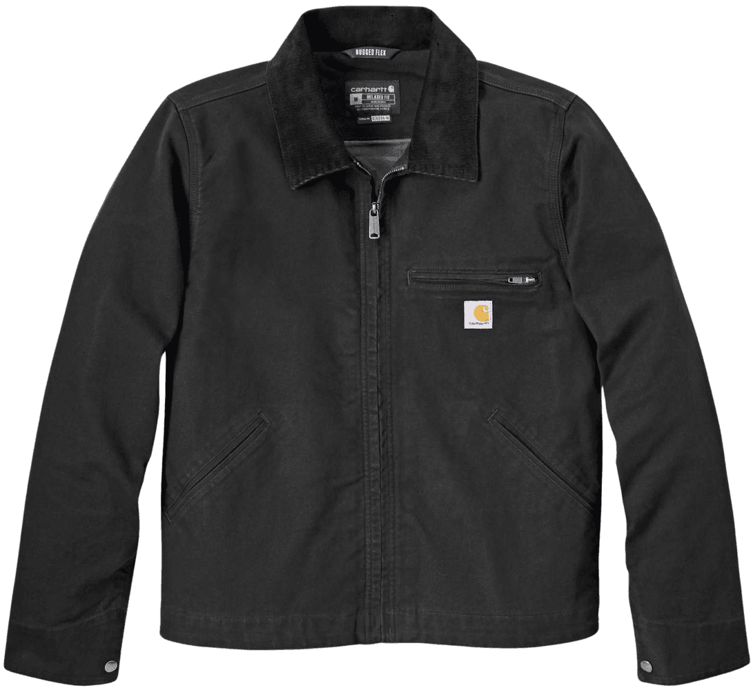 Carhartt M's Relaxed Fit Duck Detroit Jacket Black, view: 0
