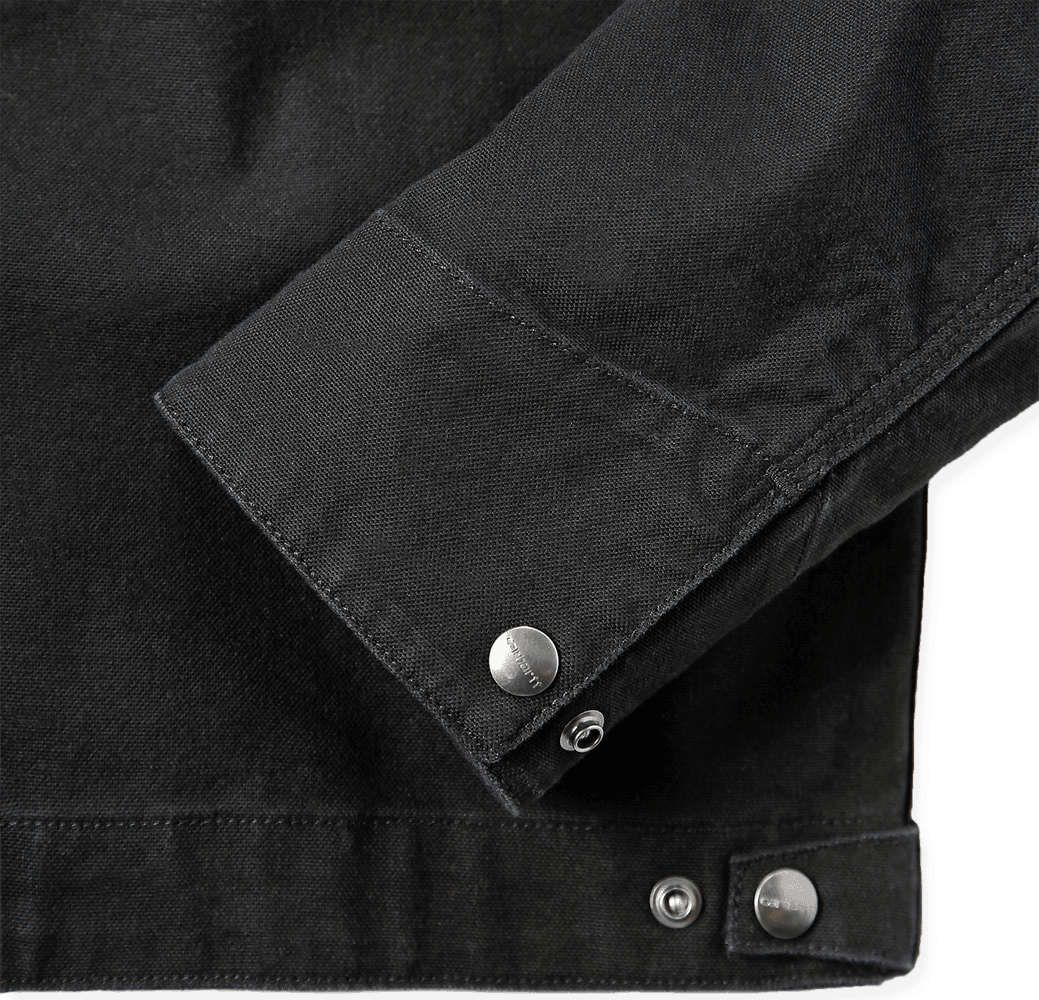 Carhartt M's Relaxed Fit Duck Detroit Jacket Black, view: 4