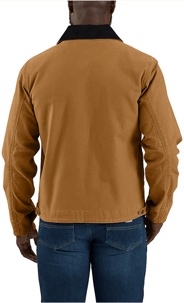 Carhartt M's Relaxed Fit Duck Detroit Jacket Carhartt® Brown, view: 4