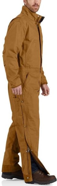 Carhartt M's Washed Duck Insulated Coverall Carhartt® Brown - view: 5