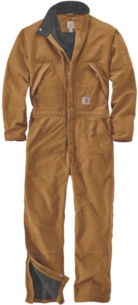 Carhartt M's Washed Duck Insulated Coverall Carhartt® Brown, view: 0