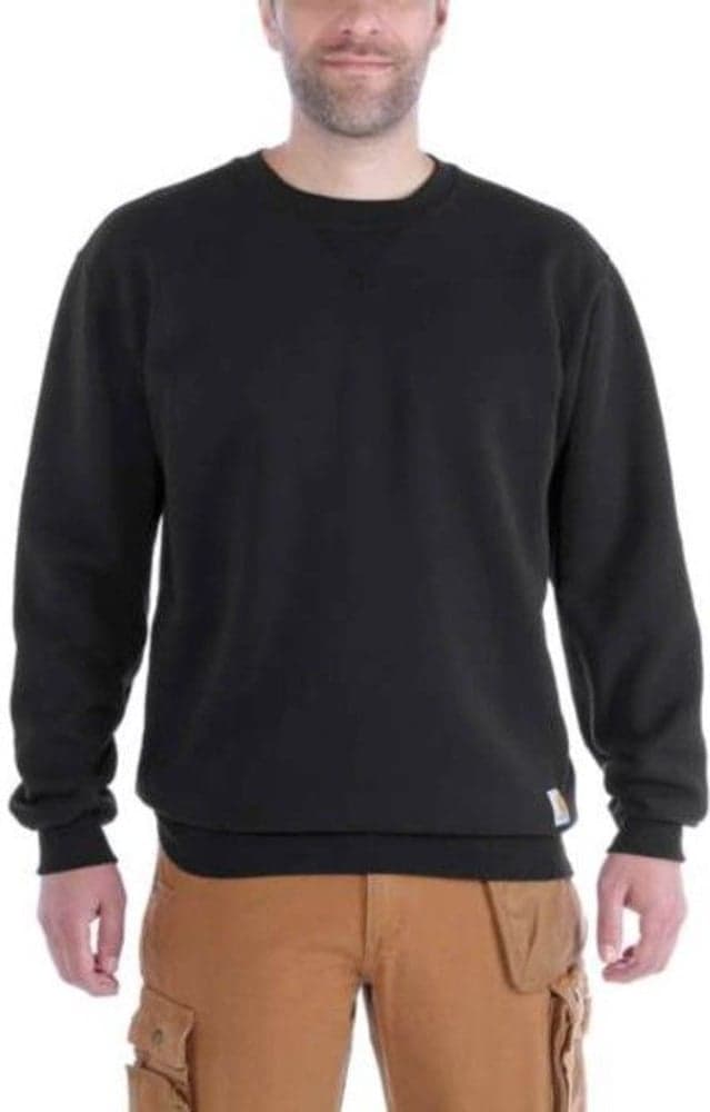 Carhartt M's Midweight Crewneck Sweatshirt Black, view: 1