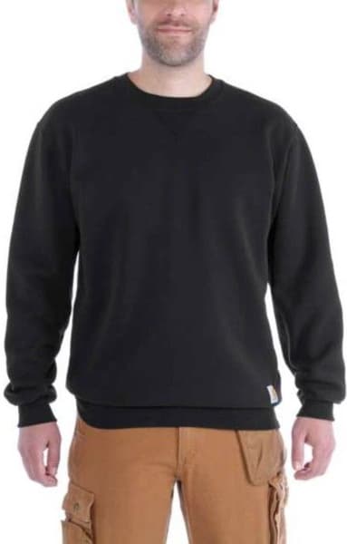 Carhartt M's Midweight Crewneck Sweatshirt Black, view: 1