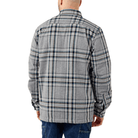 Flannel Sherpa Lined Asphalt - view: 1