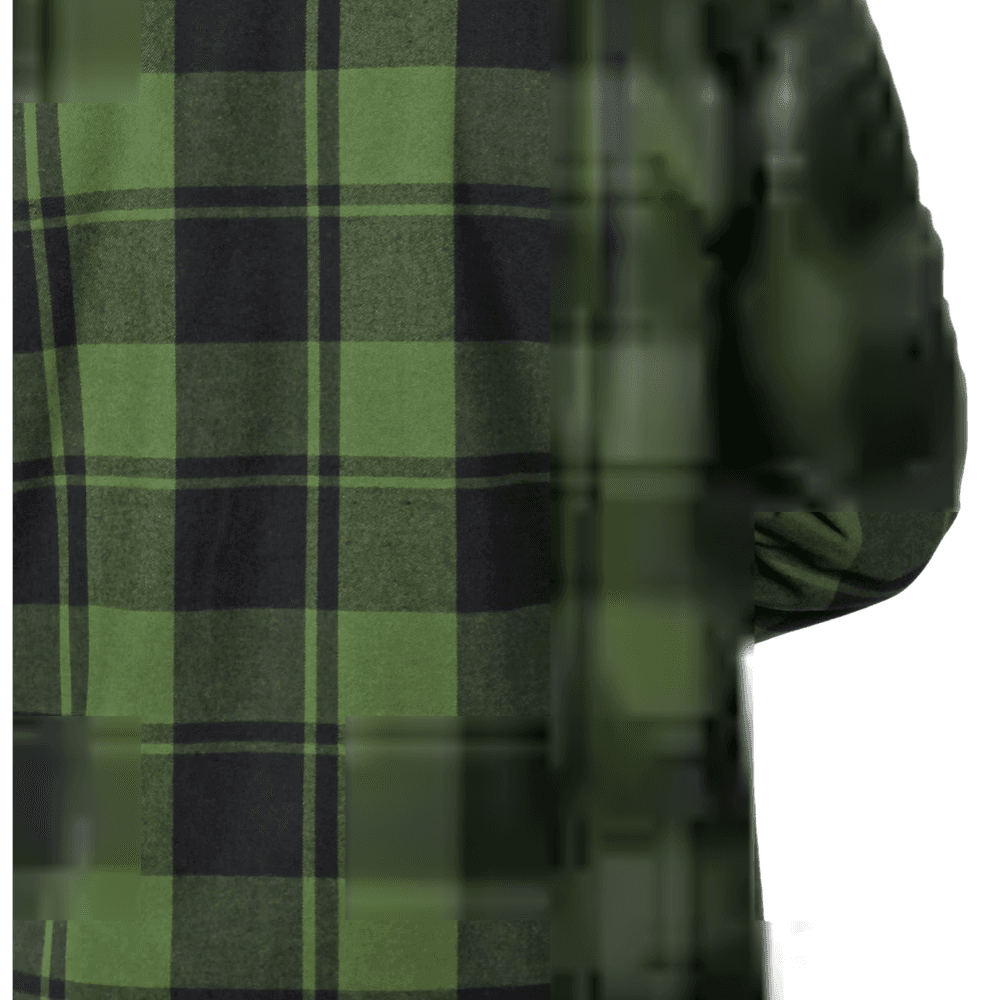 Flannel Sherpa-Lined Shirt Jac Chive, view: 3