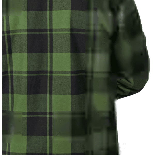 Flannel Sherpa-Lined Shirt Jac Chive, view: 3