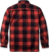 Carhartt M's Flannel Sherpa Lined Shirt Jacket Red Ochre - view: 2
