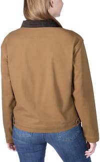 Carhartt W's Relaxed Fit Canvas Detroit Jacket Carhartt® Brown - view: 4