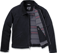 Carhartt W's Relaxed Fit Canvas Detroit Jacket Black - view: 1