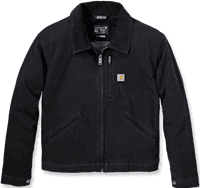 Carhartt W's Relaxed Fit Canvas Detroit Jacket Black - view: 0