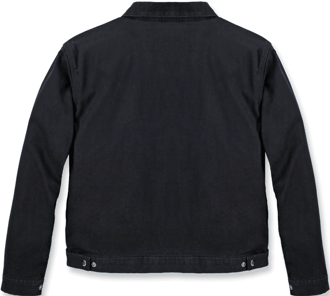 Carhartt W's Relaxed Fit Canvas Detroit Jacket Black, view: 2