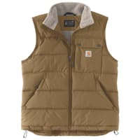 M's Loose Fit Midweight Insulated Vest Oak Brown - view: 0
