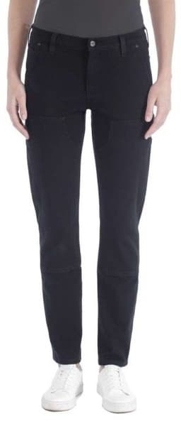 Carhartt W's Stretch Twill Double Front Trousers Black, view: 2