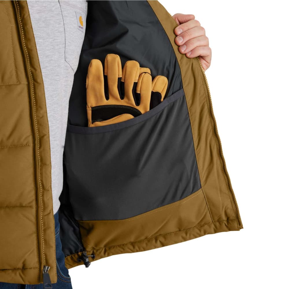 M's Loose Fit Midweight Insulated Jacket Oak Brown, view: 4