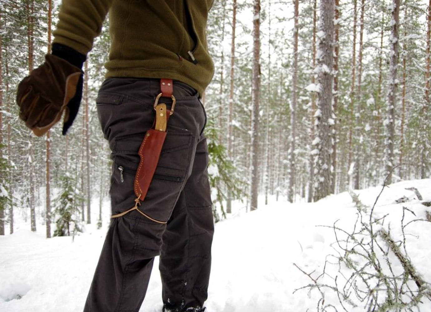 No.3 Dangler Mørkebrun, view: 3