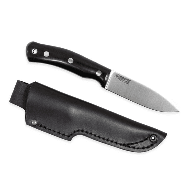 No.10 Swedish Forest Knife Svart Micarta/Platt, view: 0