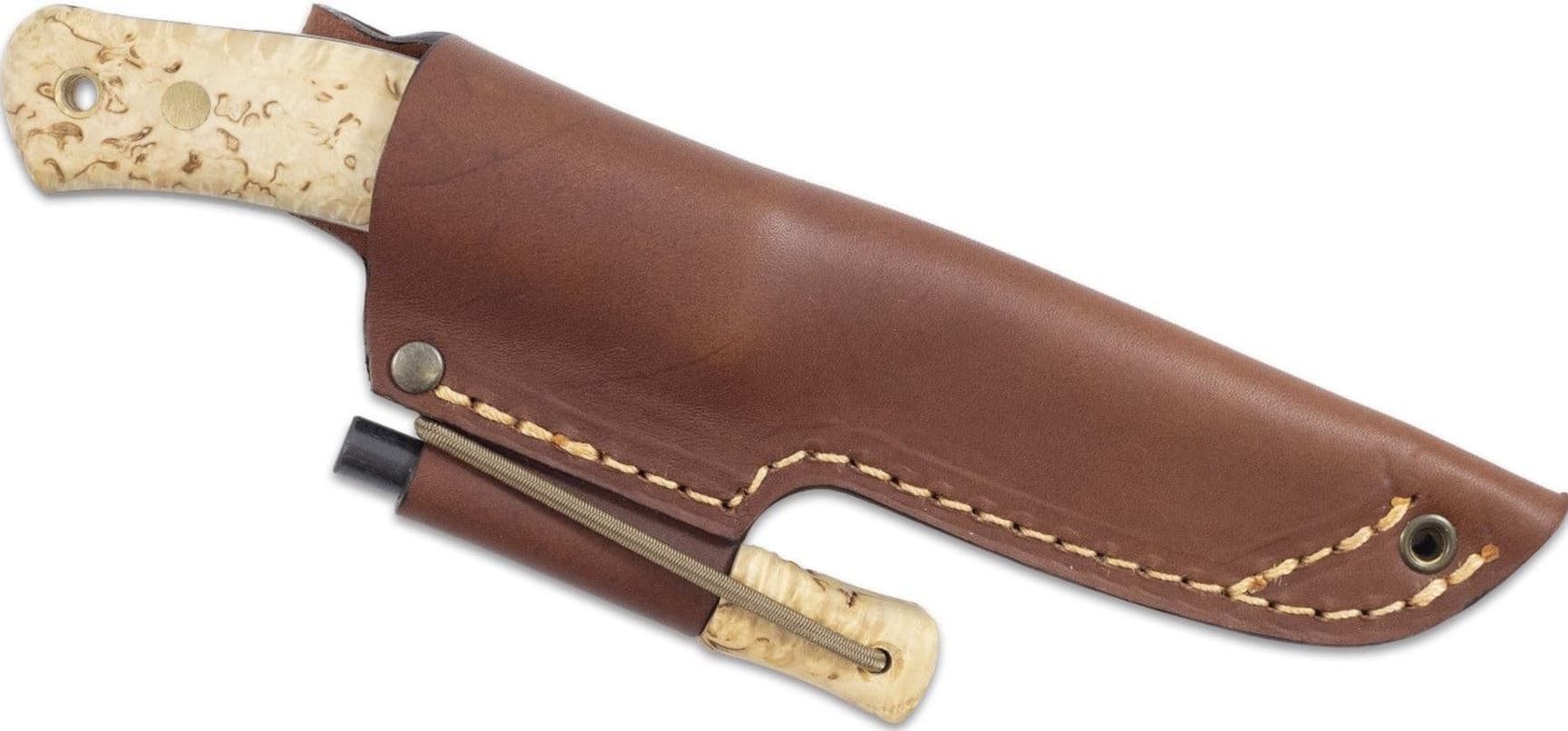 No.10 Swedish Forest Knife 14C28N Masur/Scandi med ildstål, view: 1