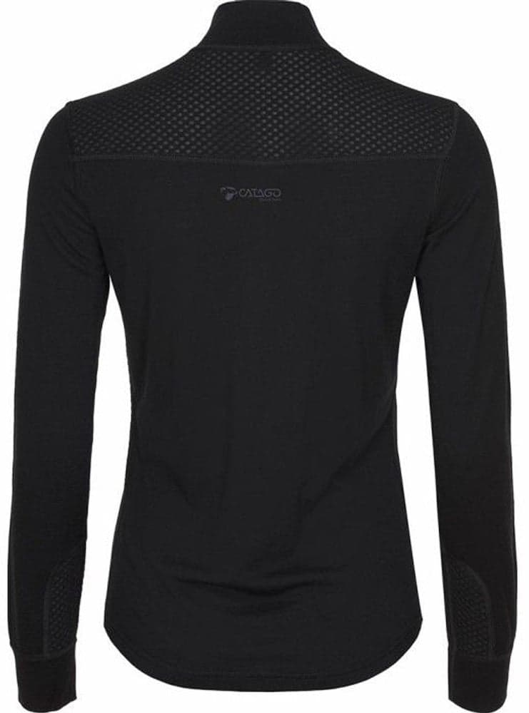 W's Madeleine Long Sleeve Halfzip Black, view: 1