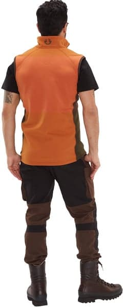 Lenzie Fleece Orange/Brown, view: 2