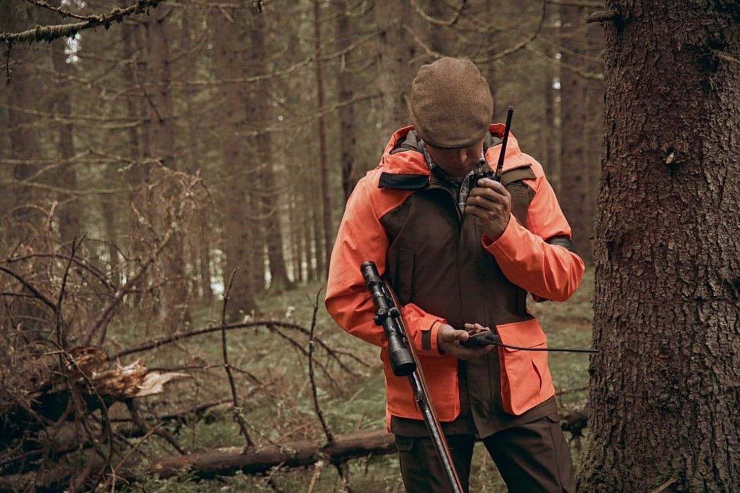 Jacket Noux High Vis Orange Herre, view: 5