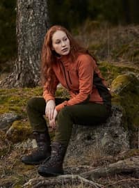 Tay Fleece Dame Orange/Brown - view: 1