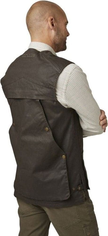 Vintage Vest Men Brown, view: 2