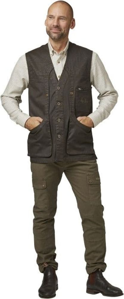 Vintage Vest Men Brown, view: 4