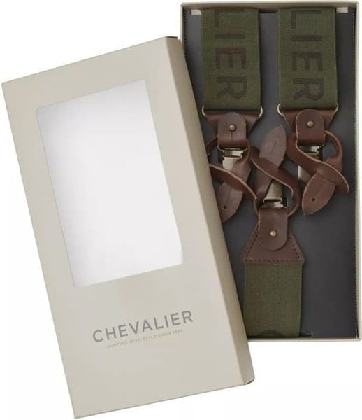 Logo Suspenders Dark Green, view: 1