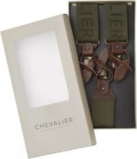 Logo Suspenders Dark Green - view: 1