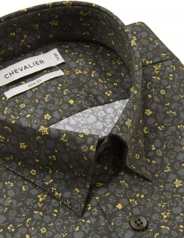 Milton Shirt Men Honey Flower Printed, view: 2