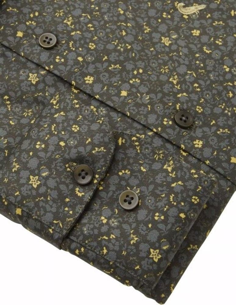 Milton Shirt Men Honey Flower Printed, view: 3