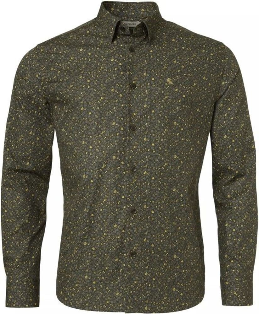Milton Shirt Men Honey Flower Printed, view: 0