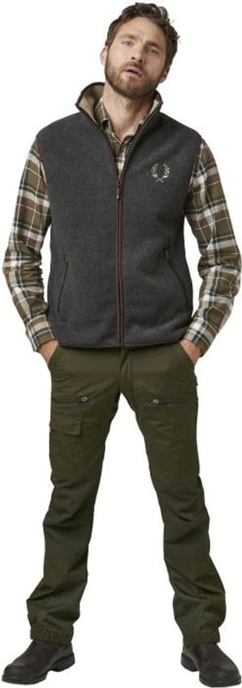 Mainstone Fleece Waistcoat Greymelange, view: 4