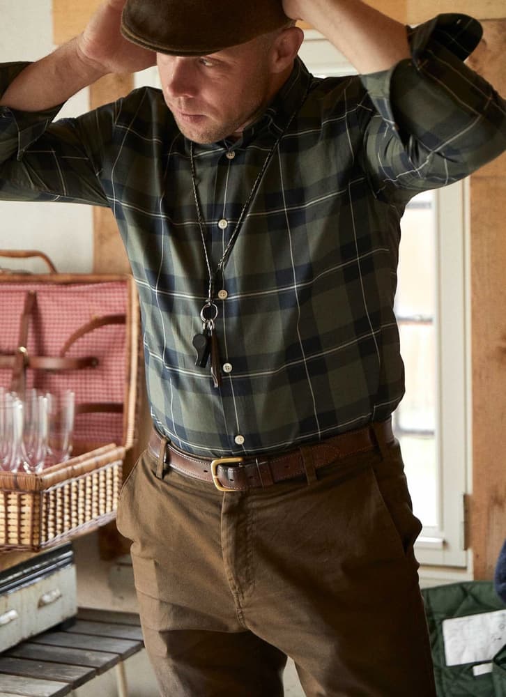 Walcot Chinos Men Dark Green, view: 2