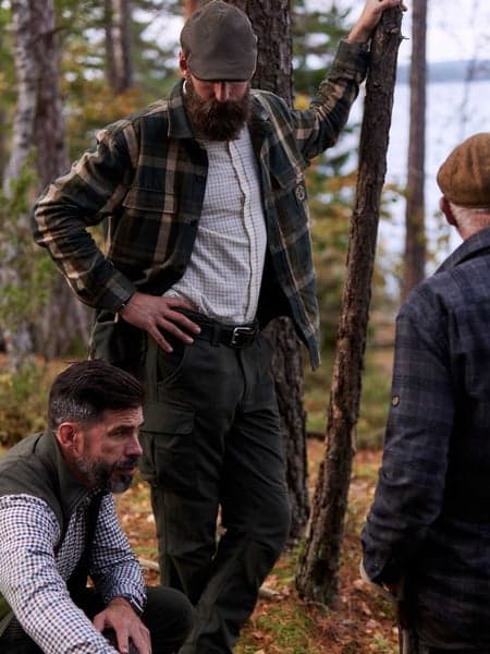 Axe Overshirt Men Green Checked, view: 4