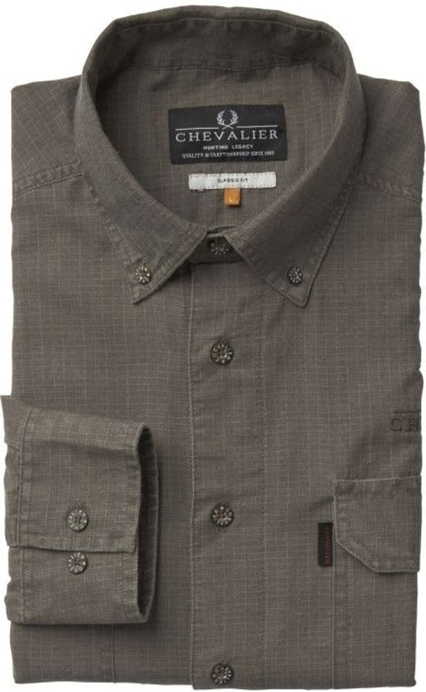 Kenya Safari Shirt LS Brown, view: 1