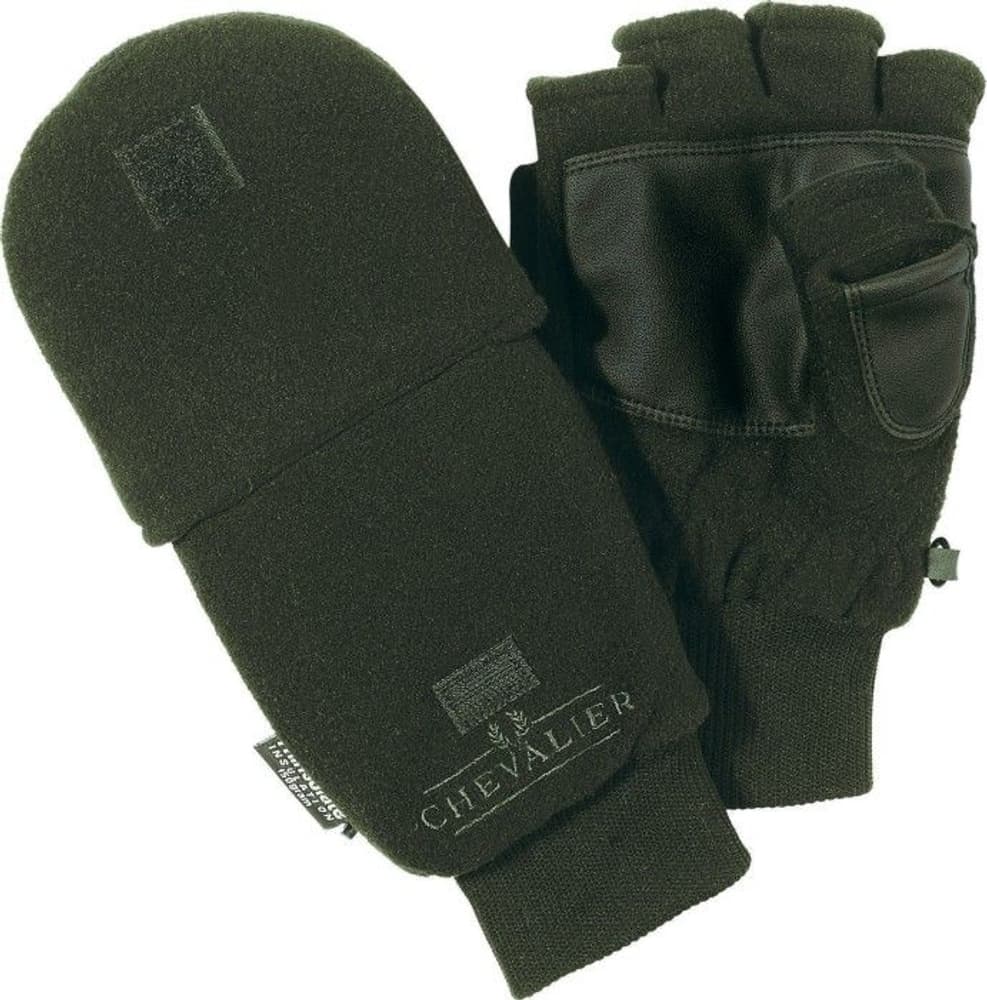 Fleece Glove w Hood Green, view: 0