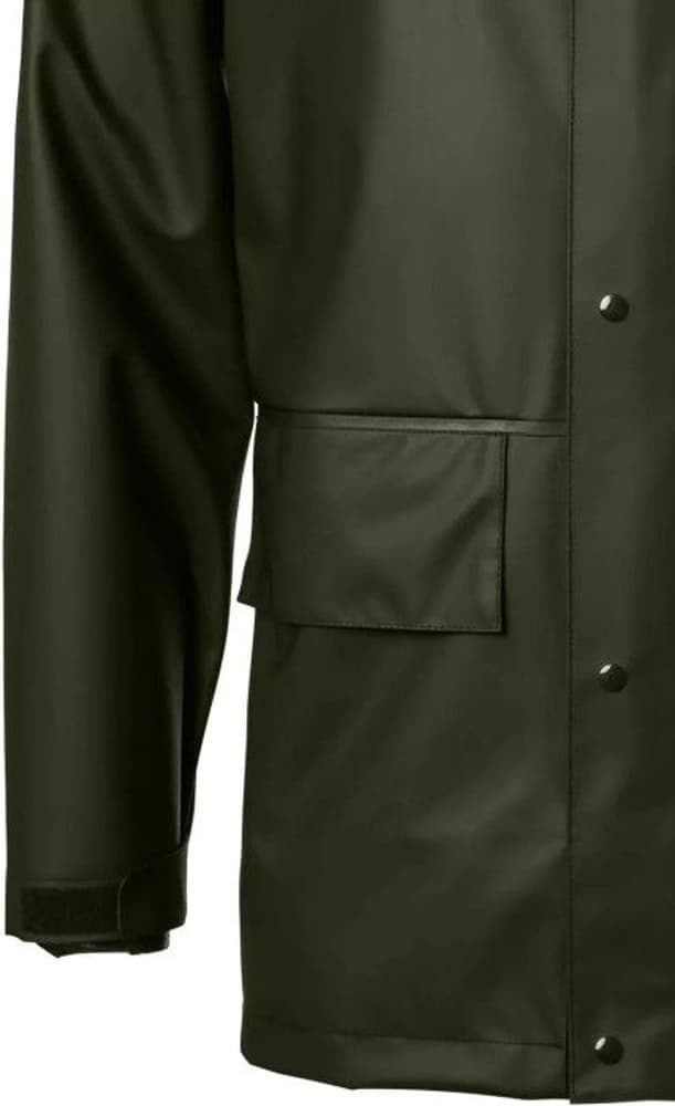 Stratus Rain Jacket Dark Green, view: 2