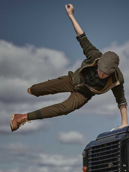 Piglet Pants Junior Leather Brown, view: 3