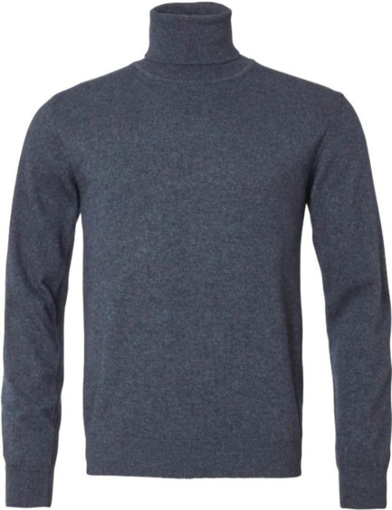 Rowton Rollneck Men Navy Melange, view: 0