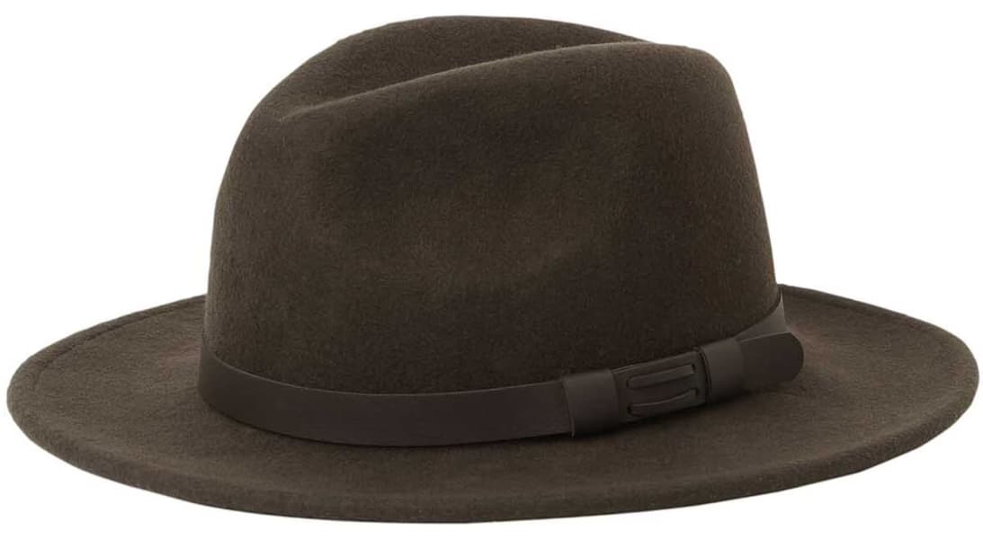 Skye Wool Hat Unisex Leather Brown, view: 0