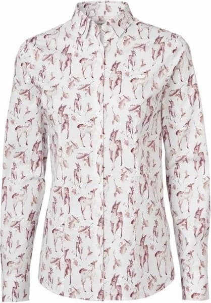 Ängsö Shirt Dame Deer Print, view: 0