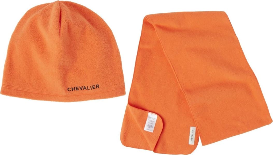 Teal Beanie/Scarf Set High Vis Orange, view: 0