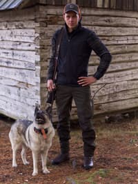 M's Cross Hybrid Pants Tobacco Green - view: 3