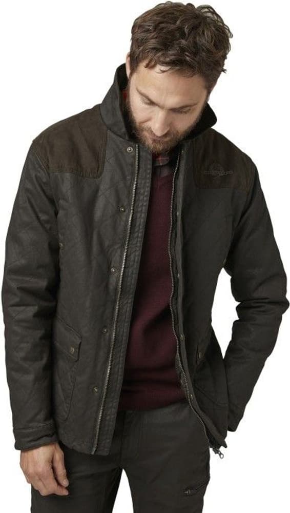 Moorland Quilted Coat Brown, view: 2